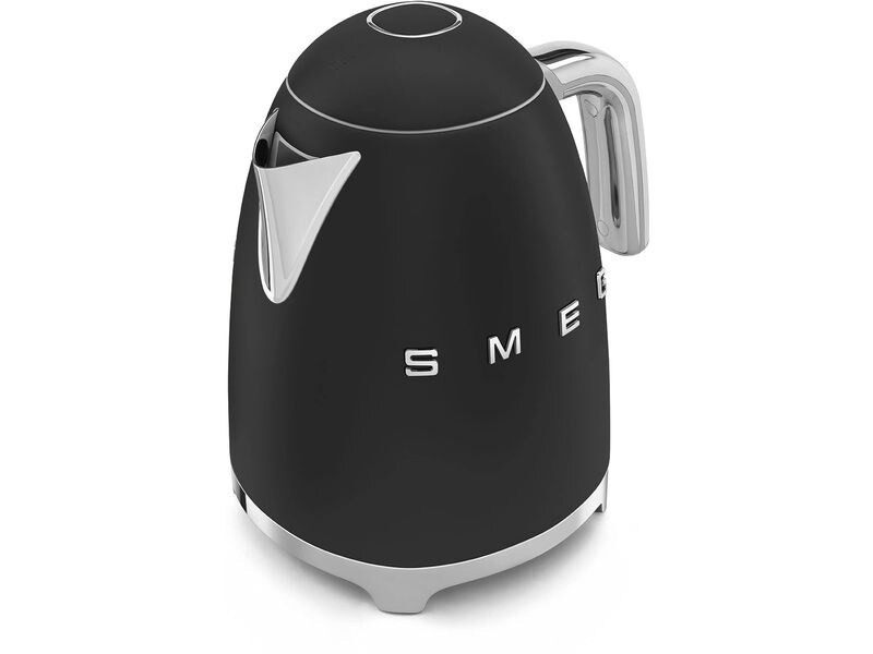 SMEG Wasserkocher 50's Style KLF03BLMEU 1.7 l, Schwarz matt