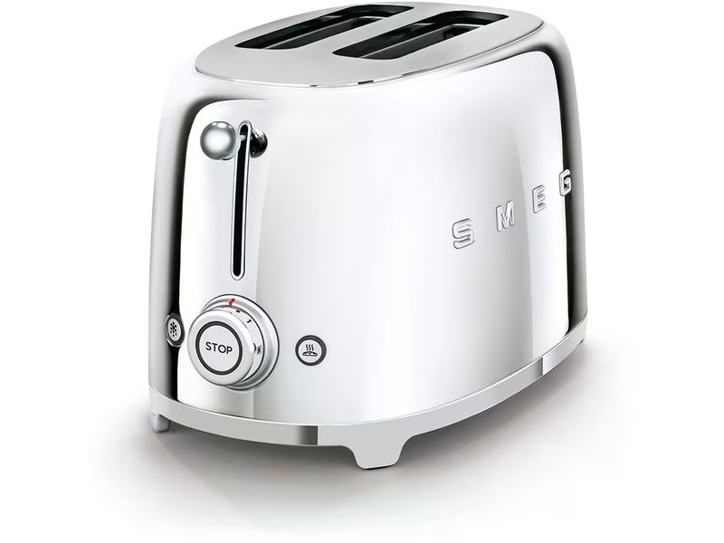 SMEG Toaster 50'S Retro Style TSF01SSEU Metall
