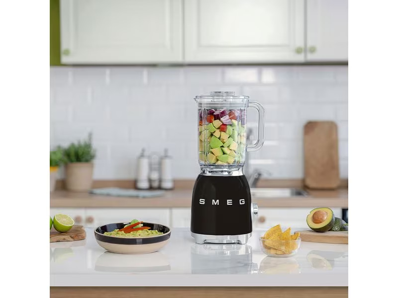 SMEG Standmixer 50's Style BLF03BLEU Schwarz