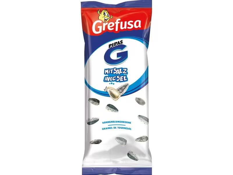Grefusa Sonnenblumenkerne gesalzen 14 x 110 g
