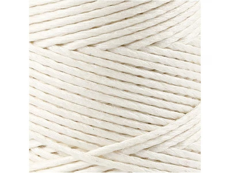 Creativ Company Bambuskordel 1 mm, 65 m Olivgrün