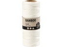 Creativ Company Bambuskordel 1 mm, 65 m Olivgrün