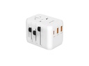 4smarts Weltreiseadapter Nomad 20W weiss