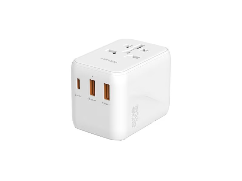 4smarts Weltreiseadapter Nomad 20W weiss