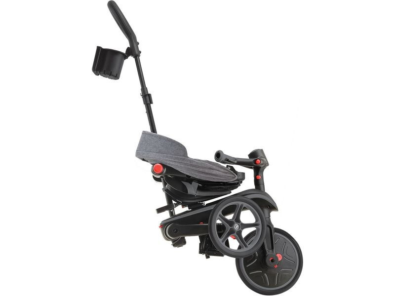 GLOBBER Trike Explorer Foldable 4 in 1, Schwarz/Grau