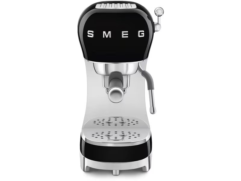 SMEG Siebträgermaschine 50's Style ECF02BLEU Schwarz