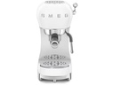 SMEG Siebträgermaschine 50's Style ECF02WHEU Weiss