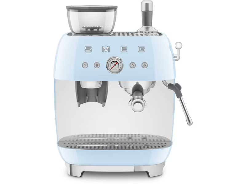 SMEG Siebträgermaschine 50's Style EGF03PBEU Blau