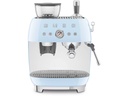 SMEG Siebträgermaschine 50's Style EGF03PBEU Blau