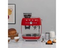 SMEG Siebträgermaschine 50's Style EGF03RDEU Rot