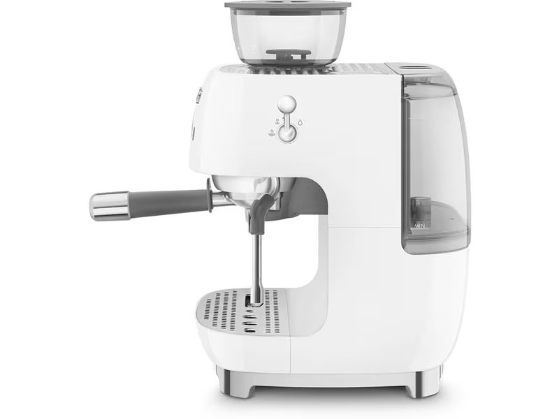 SMEG Siebträgermaschine 50's Style EGF03WHEU Weiss