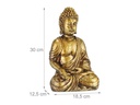 relaxdays Dekofigur Buddha Gold