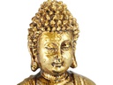 relaxdays Dekofigur Buddha Gold