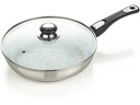 Genius Pfannen-Set Genius Cerafit Mont Blanc 20 cm/24 cm/28 cm