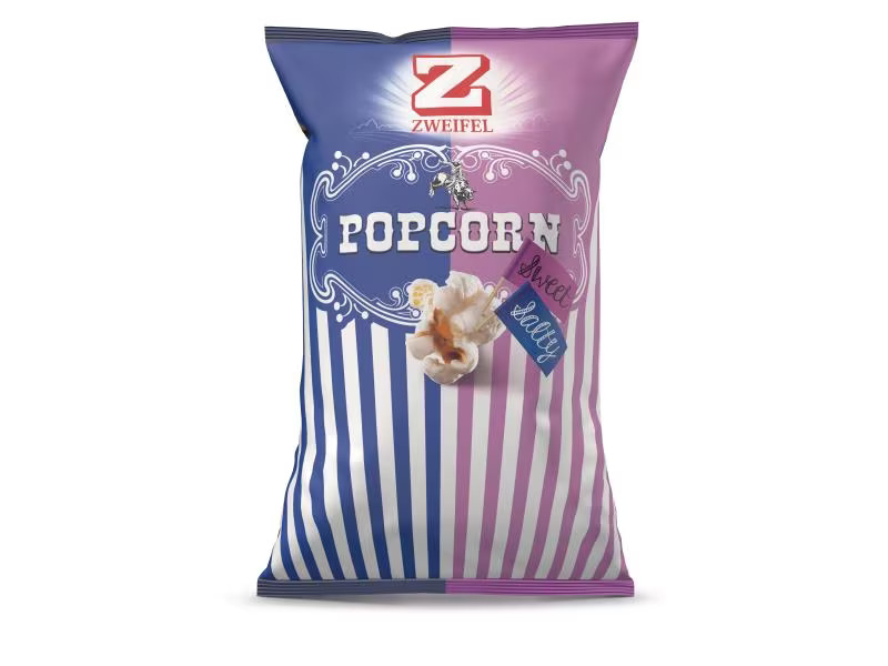Zweifel Popcorn Sweet &amp; Salty 10 x 100 g