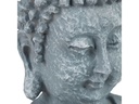 relaxdays Dekofigur Buddha Grau