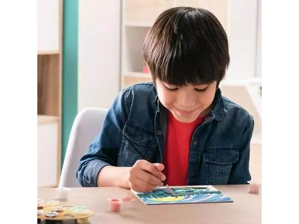 Ravensburger Malen nach Zahlen CreArt: Blue Lamborghini