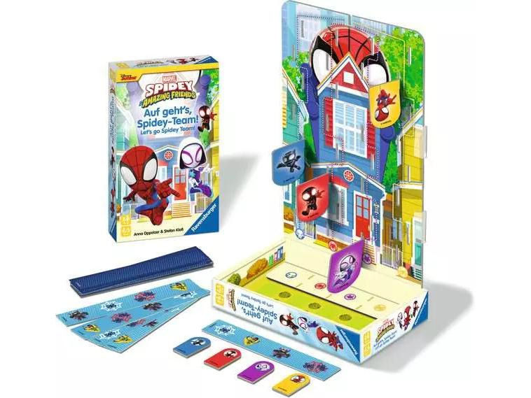 Ravensburger Kinderspiel Auf gehts Spidey-Team