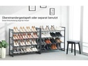 Songmics Schuhregal Grau