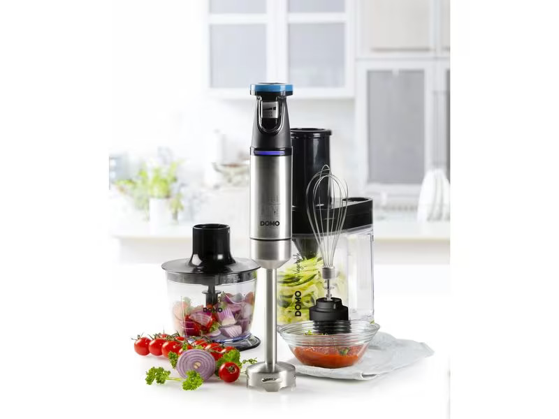 Domo Stabmixer DO9254M Schwarz/Silber