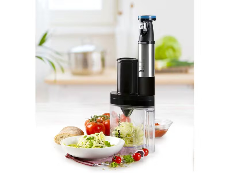 Domo Stabmixer DO9254M Schwarz/Silber
