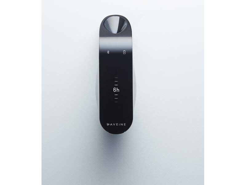 Aveine Wein-Belüfter Original 1 Stück, Schwarz/Silber