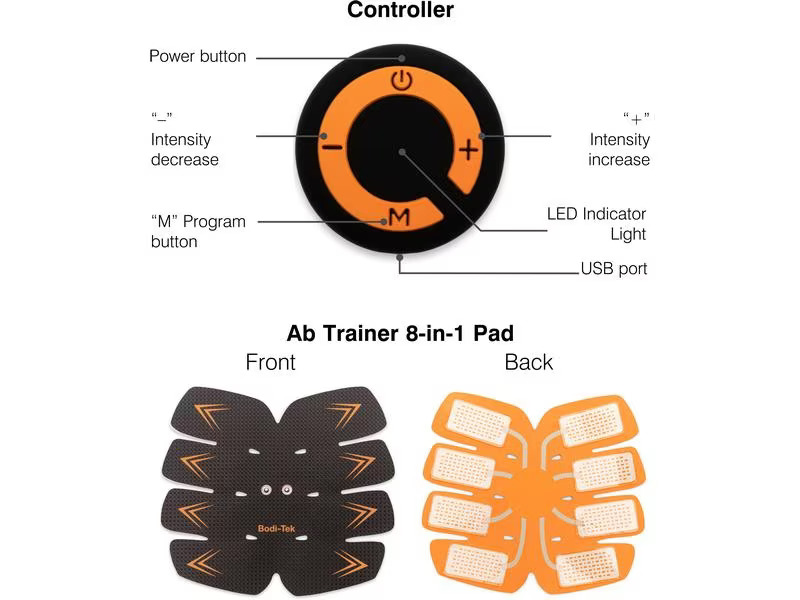 Bodi-Tek Elektrostimulationsgerät Ab Trainer