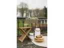 House Nordic Hocker Erto 40 x 35 x 45 cm, Nature