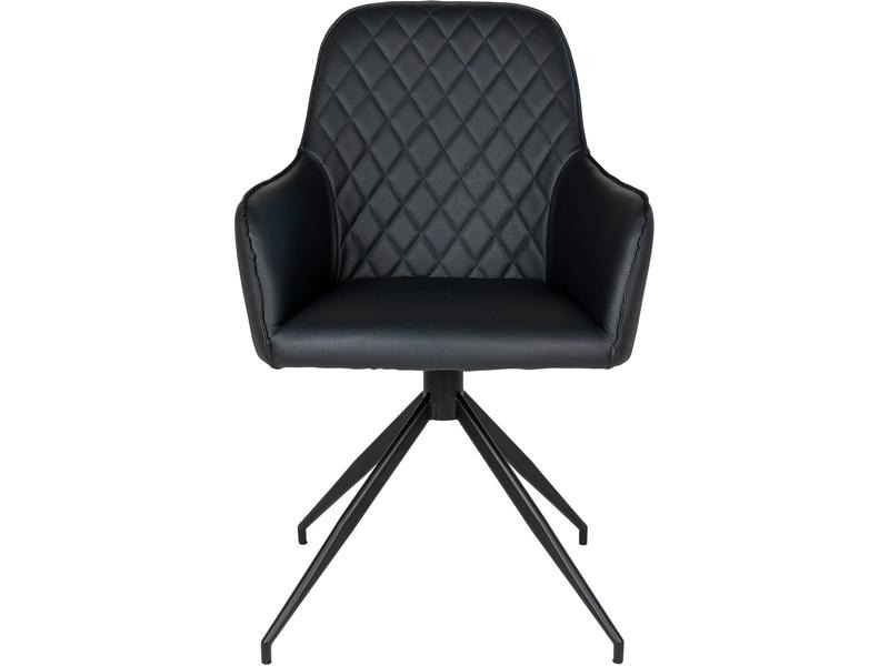 House Nordic Stuhl Harbo 2 Stück, Schwarz