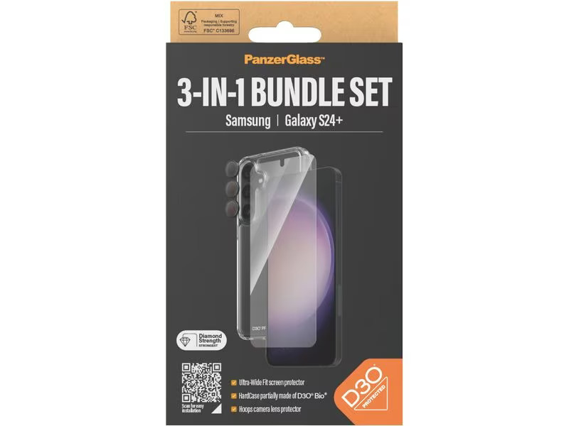 Panzerglass 3-in-1 Bundle Galaxy S24+