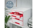 Leitz Schubladenbox WOW CUBE Rot