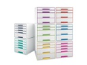 Leitz Schubladenbox WOW CUBE Rot