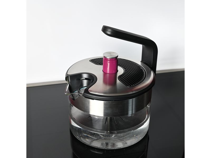 Kezzel Wasserkocher Induktiv 1.5 l, Transparent
