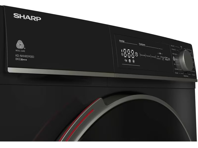 Sharp Wäschetrockner KD-NHH8S9GB3-DE Rechts