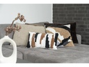 House Nordic Kissen Evora 45 x 60 cm, Dunkelgrau