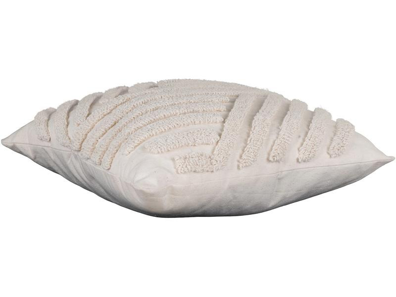 House Nordic Kissen Albany 45 x 45 cm, Weiss