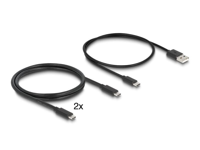 Delock KVM Switch USB-C zu HDMI und DisplayPort 8K MST mit USB 2.0