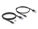 Delock KVM Switch Displayport 8K 30 Hz mit USB 5 Gbps