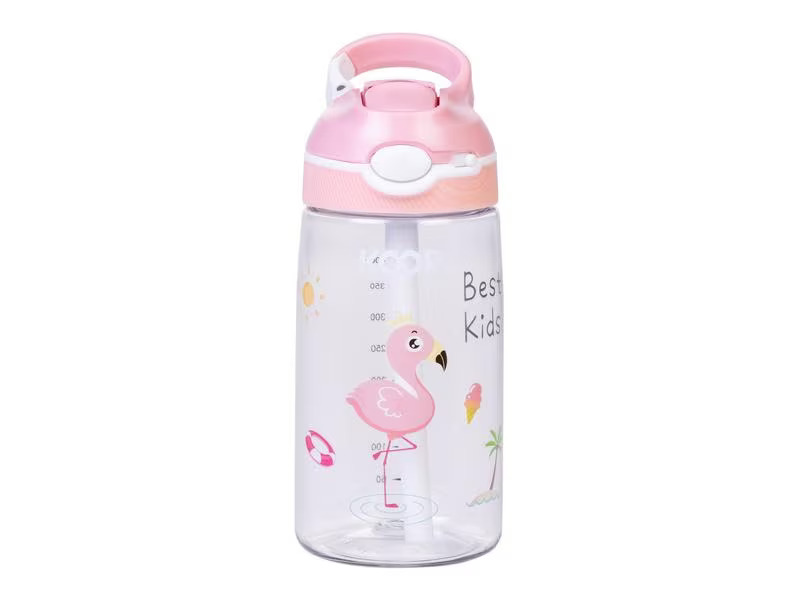 KOOR Trinkflasche Bambini Flamingo 450 ml