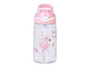 KOOR Trinkflasche Bambini Flamingo 450 ml