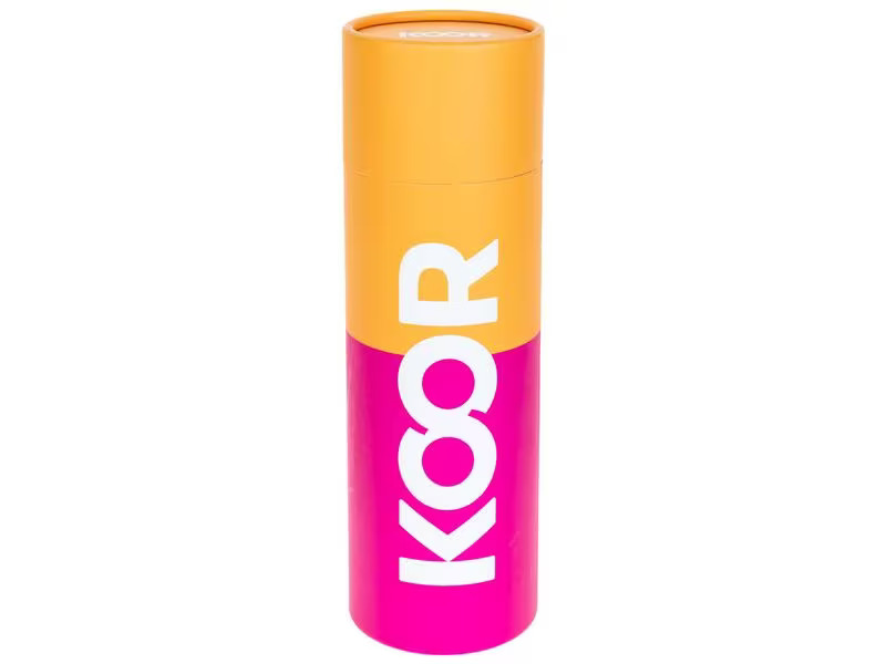 KOOR Trinkflasche Arancia / Rosa 500 ml