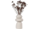 House Nordic Vase rund 26.5 cm, Beige