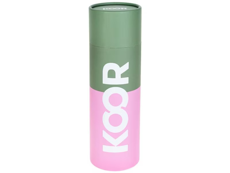 KOOR Trinkflasche Oliva / Flamingo 500 ml