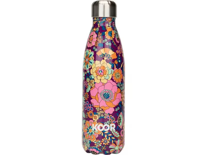 KOOR Trinkflasche Hippie 500 ml
