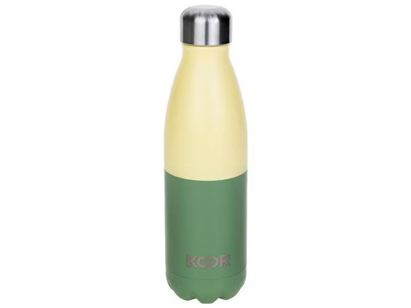 KOOR Trinkflasche Giallo / Oliva 500 ml