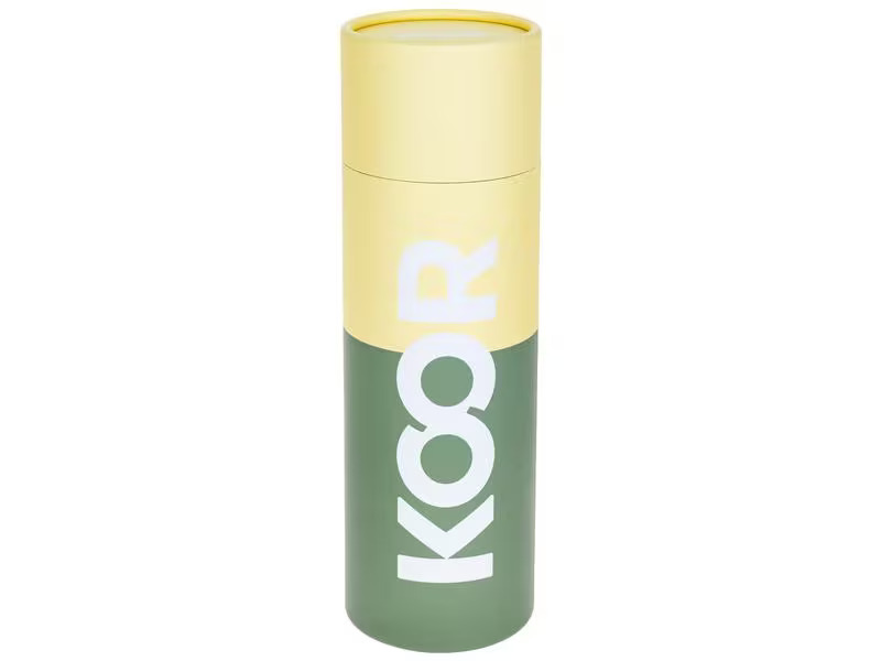 KOOR Trinkflasche Giallo / Oliva 500 ml