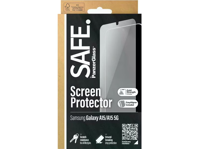 SAFE. Displayschutz Ultra Wide Fit Galaxy A15