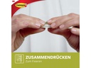 Command Klebestick-Set 3M Bilder-Montagestreifen XL 10 Paar, Weiss