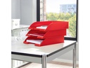 Leitz Ablagekorb WOW A4, Rot glanz