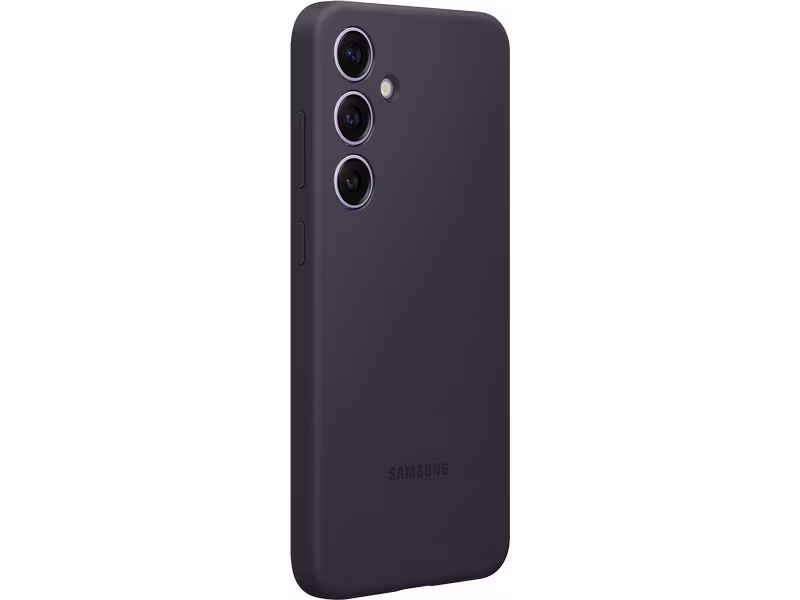 Samsung Back Cover Silicone Galaxy S24+ Dunkelviolett